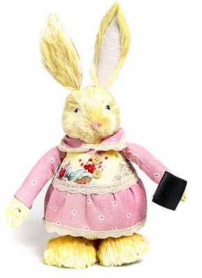Декорація великодня Кролик аристократ 21 см в асортименті (B18C083/84)