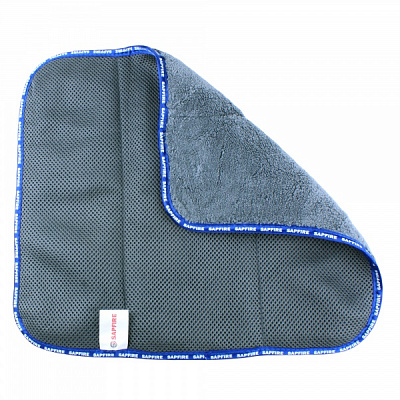 Салфетка автомобильная Sapfire 2 in 1 Microfiber Scrub&Cleaning Cloth SA-225 1 шт.
