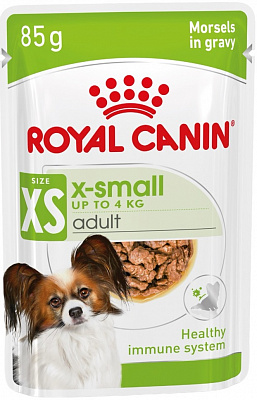 Корм вологий Royal Canin X-Small Adult Gravy 85 г