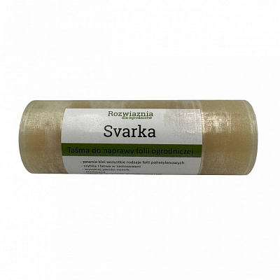 Клейка стрічка для ремонту тепличної плівки прозора 150 мм x 25 м 100 мкм