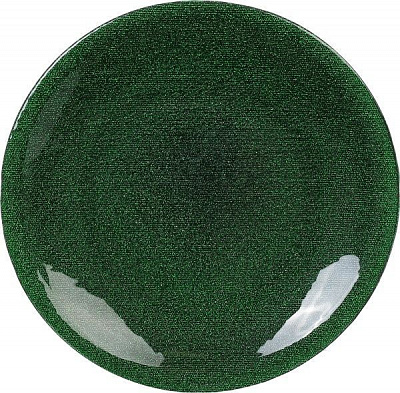 Блюдо Seta 33 см изумрудное Decor Cam 