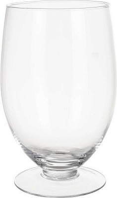 Ваза стеклянная прозрачная Prom Керри 25х16,2 см Wrzesniak Glassworks