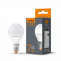 Лампа светодиодная Videx 7 Вт G45 матовая E14 220 В 4100 К 24959 