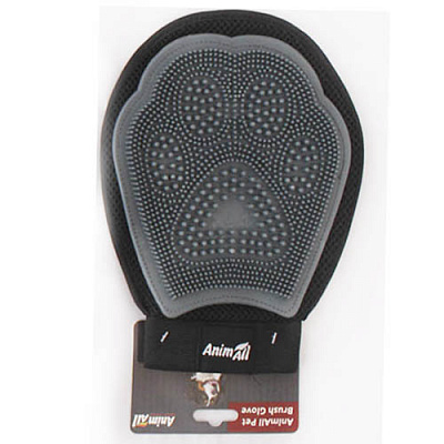 Рукавичка масажна AnimAll MG9608 сіра 67014