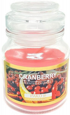 Свеча в стакане Клюква Pako-If