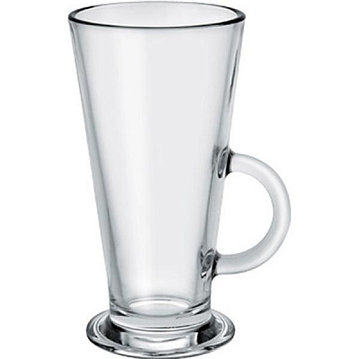 Чашка стеклянная Borgonovo Conic Milk 280 мл