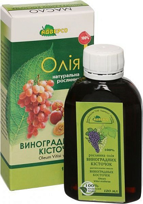 Натуральное масло Адверсо Виноградних кісточок 120 мл 