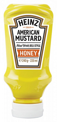 Гірчиця Heinz з медом 240 г