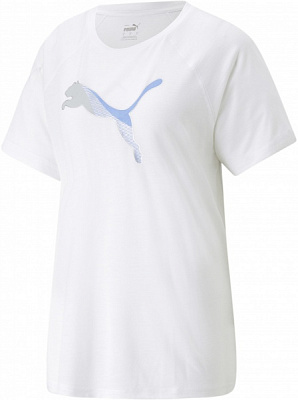 Футболка Puma EVOSTRIPE TEE 67306602 р.XL белый