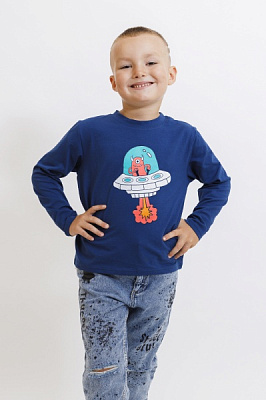 Футболка для мальчика KOSTA р.98 синий 2570-5 