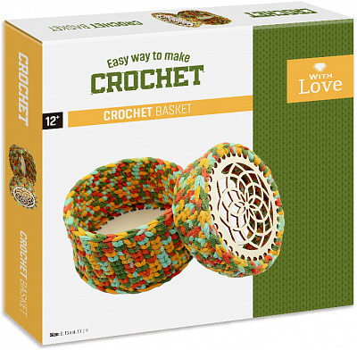 Набір для творчості Mebo в'язання гачком Кошик 1025-03