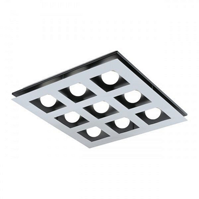 Люстра світлодіодна Eglo Беламонте 9x3,3 Вт білий/хром