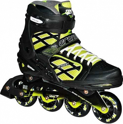 Роликові ковзани GRANDIS GRANDIS зелені/40 р. 40 зелений