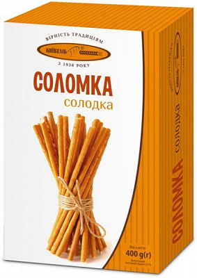Соломка солодка 0,4кг в упаковці 4820227211852 400