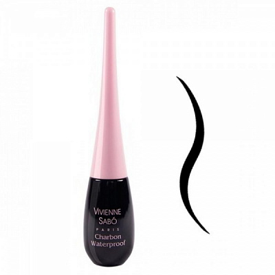 Підводка для очей Vivienne Sabo Charbon водостійка 01 black 6 мл