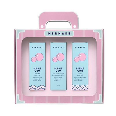 Набор унисекс Mermade Lip Care Set Bubble gum