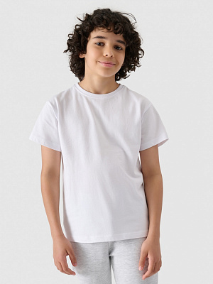 Футболка 4F TSHIRT M2362 4FJWMM00TTSHM2362-10S р.152 білий