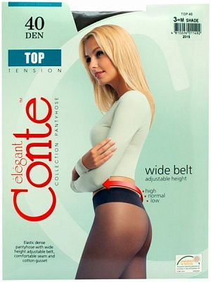 Колготки Conte TOP 40 den shade р. 2 кремовий