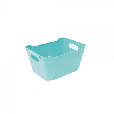 Ящик для хранения Keeeper LOFT 195х140х100 мм голубой