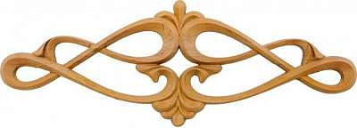 Декоративная панель деревянная горизонтальная 1 шт. DH.24.400 390х142x10 мм 