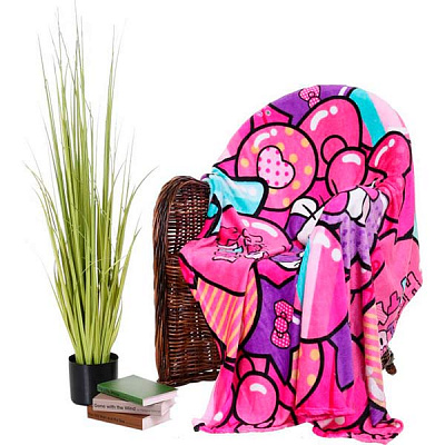 Плед 125x150 см в ассортименте UP! (Underprice) 