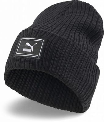 Шапка Puma PRIME WS CUFF TREND BEANIE 2405601 р.one size черный
