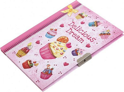 Блокнот дитячий на замочку 178x133мм