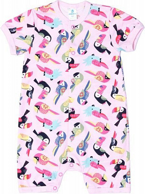 Песочник унисекс Minikin р.62 розовый 21330262 