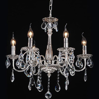 Люстра WunderLicht 3969-46 5x60 Вт E14 прозорий