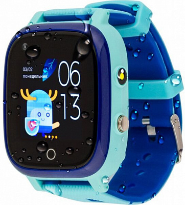 Смарт-годинник AmiGo GO005 4G WIFI Thermometer blue