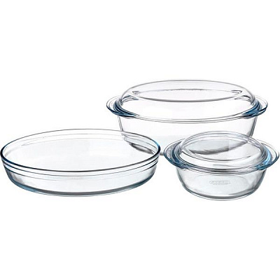 Набор кастрюль Pyrex (S0009) 5 предметов