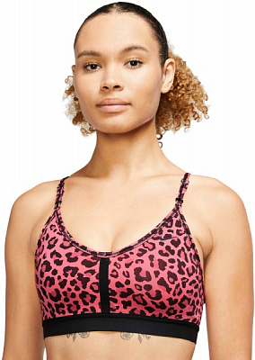 Бра Nike W NK DF INDY V-NECK LPRD BRA DV9963-894 р.XL рожевий