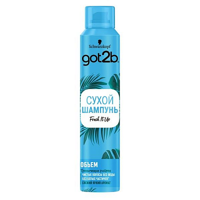 Сухой шампунь Got2b Fresh it Up Fresh it Up Тропічний бриз 200 мл 