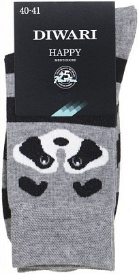 Шкарпетки Conte HAPPY 17С-151СП 060 р. 25 сірий