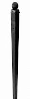 Стійка кована Укрітарм стовпчик 40x40 L1000 з кришкою та гайкою кутовий (600/5)