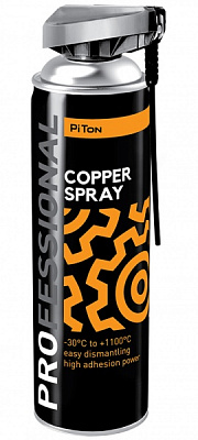 Медная смазка Piton Cooper spray PRO 500 мл