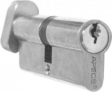 Цилиндр Apecs EC-60-C-NI (CIS) 30x30 ключ-вороток 60 мм хром