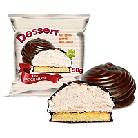 Зефір Деліція Шалімар з печивом 50 г (4820042654537)