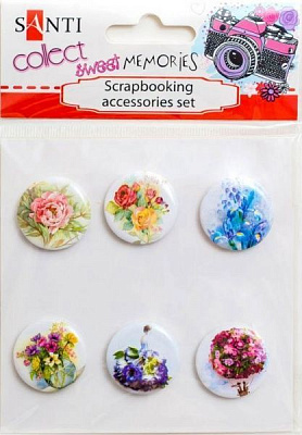 Набір скрап-фішки №1 6 шт.