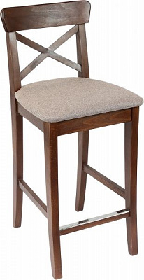 Стул барный Скиф МП Генри-W мягкое сиденье капучино 