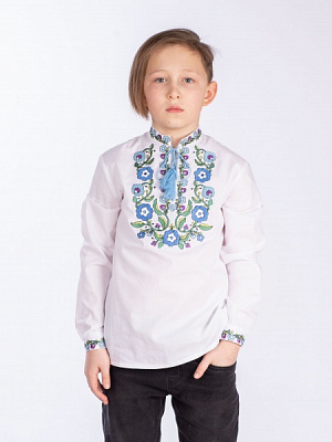 Вышиванка детская Эдельвика 47-23/00 р.104 белый 