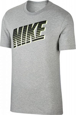 Футболка Nike M NSW TEE BLOCK CK2777-063 M серый