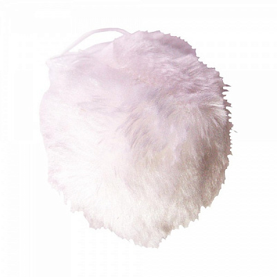 Куля новорічна 8 cм 9343-8 білий