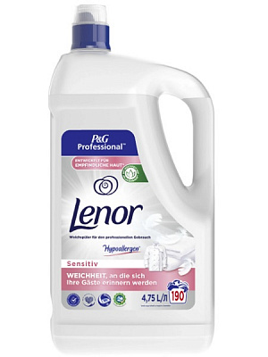 Кондиціонер для білизни Lenor Професійна формула Сенситив 4,75 л