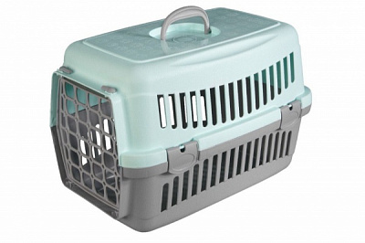 Переноска AnimAll для котів та собак сіро-фіолетова CNR-102 (48,5х32,5х32,5) 160430