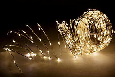 Електрогірлянда лінійна Blachere 4,5В жовта світлодіодна (LED) 300 ламп 15 м