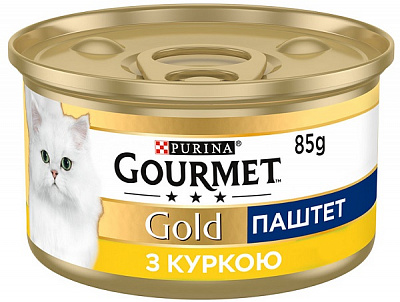 Корм Gourmet Gold паштет з куркою 85 г