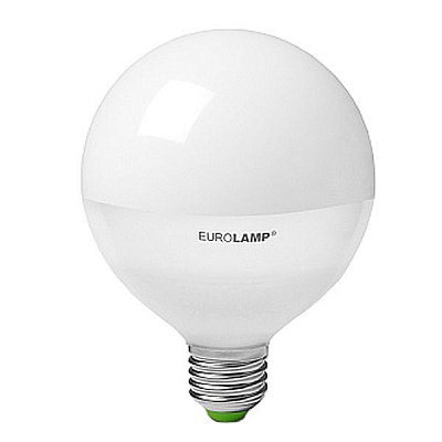 Лампа світлодіодна Eurolamp 15 Вт G95 матова E27 220 В 4000 К LED-G95-15274(N)