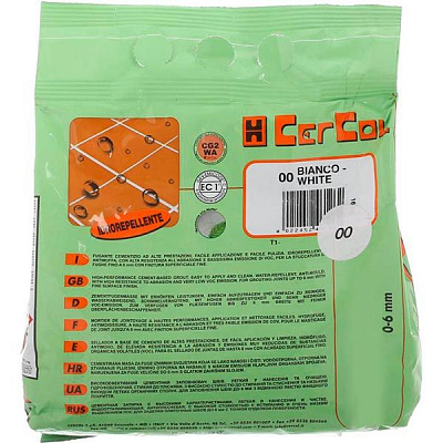 Фуга Cercol F.15 Setastuc 00 2 кг білий