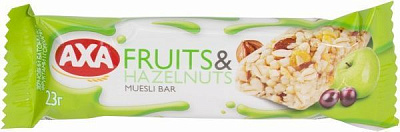 AXA з фруктами та лісовими горіхами 23гр